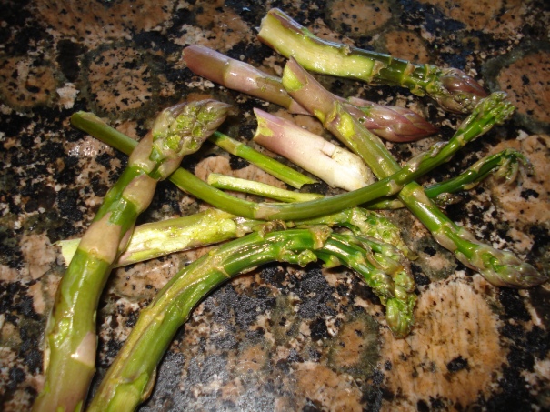 picture of scrappy fresh asparagus